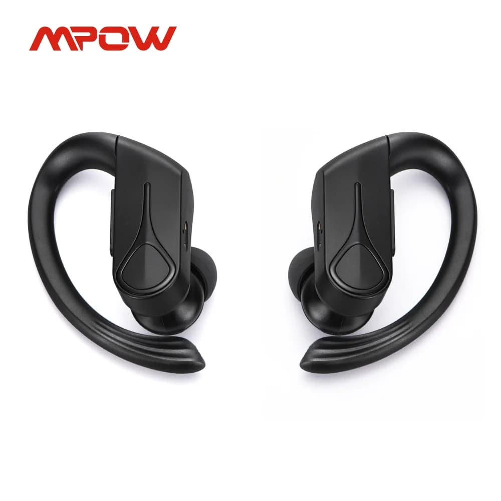 Auricolari sportivi Mpow Flame Solo Auricolari Bluetooth wireless Controllo touch universale Bassi stereo IPX7 con riduzione del rumore del microfono