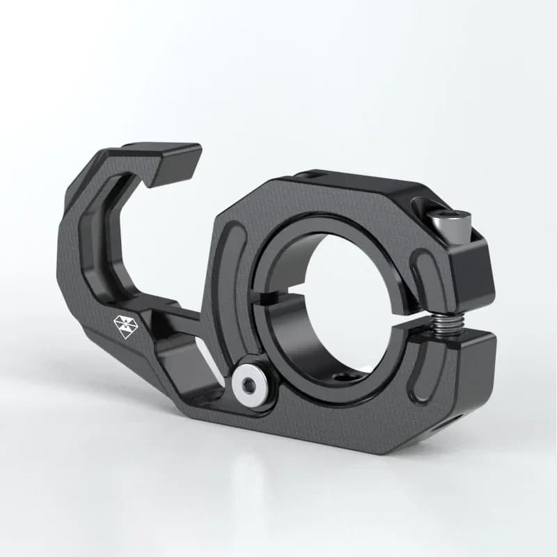 Accessori moto Manubrio Gancio per casco Portaborse Portabagagli Artiglio per gancio