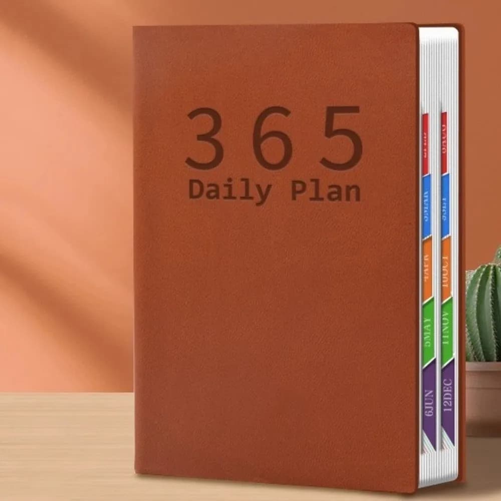 To Do List Portable 2027 Planner 400 Pages Notebook Pocket Schedule Book Hardcover 365 Daily Planner Students
