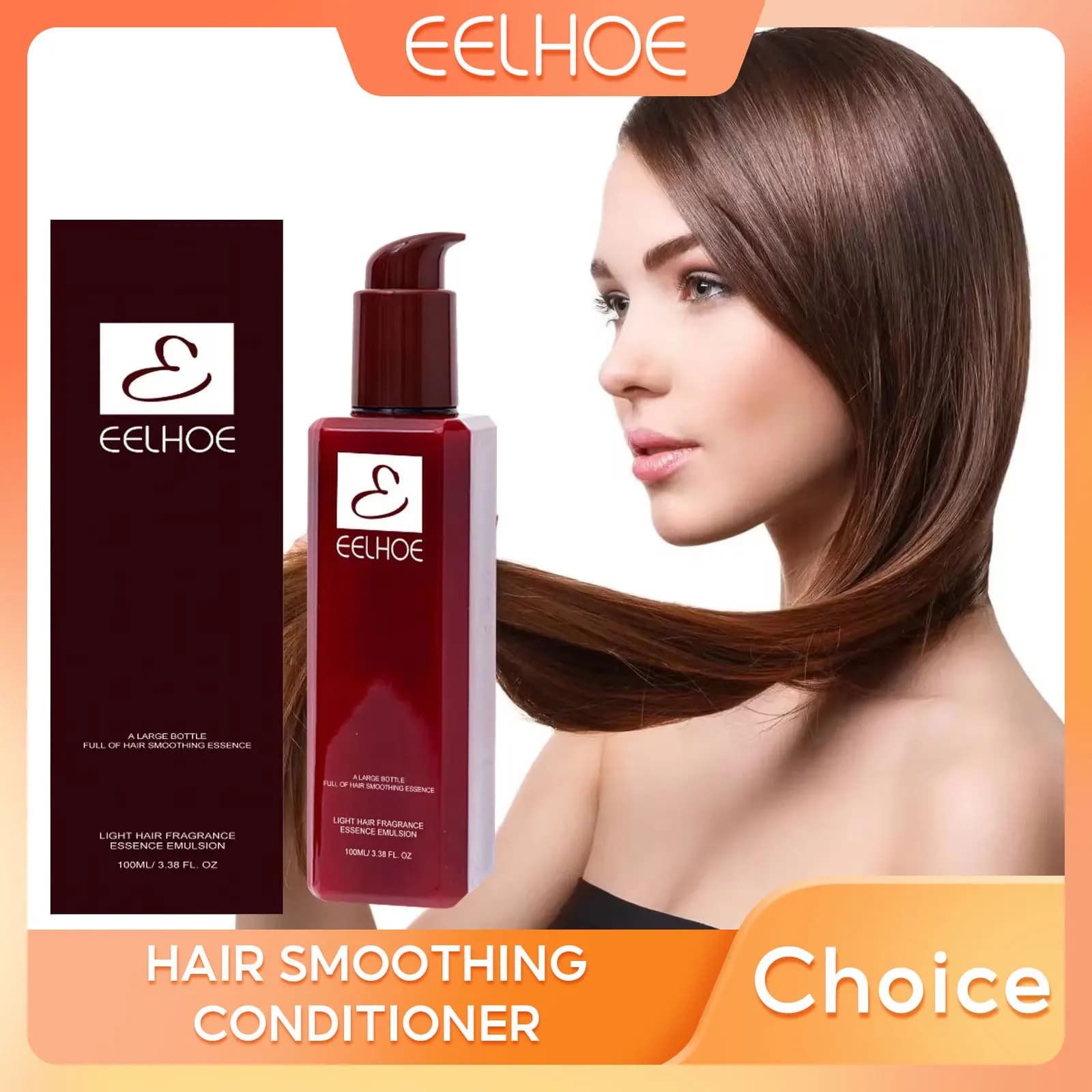 Smooth balm for hair Balm without rinsing of keratin Repairs damaged hair Moisturizing oil Anti-crespo smoothing hair mask