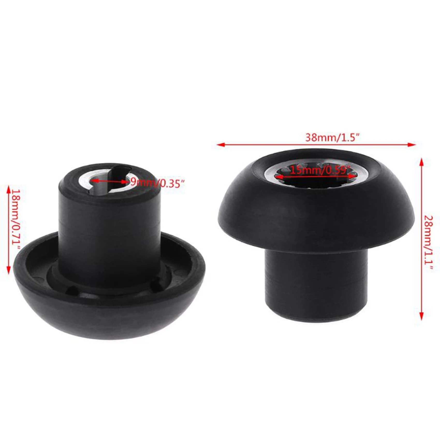 10Pc Universal Blender Drive Socket 767 Mushroom Head Gear Coupling Mixer Spare Parts Mar28-A68E