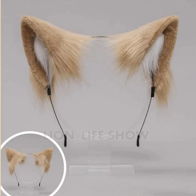 Costume da Gatto Bianco con Orecchie, Maniche Corte, per Cosplay 40hara Kitty