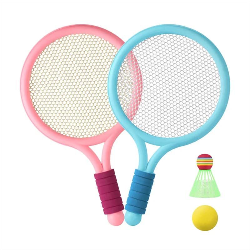 2PCS Children's Badminton Racket Set, Two Person Tennis Racket, Elementary School Students Aged 3-12, Sports