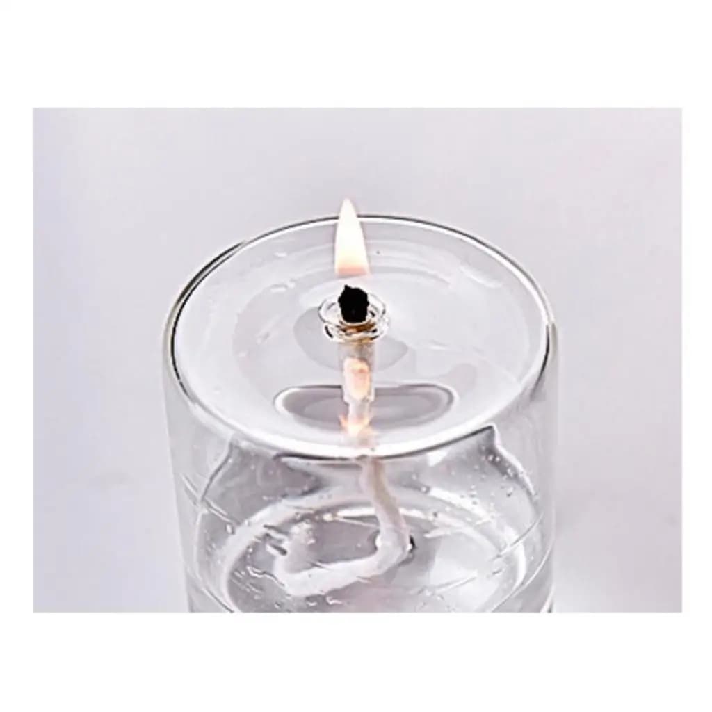 Portacandele Moderno in Vetro, Candelabro Decorativo, Supporto per Candele a Colonna, Centrotavola per Spa, Sala Yoga, Arredamento Camera da Letto