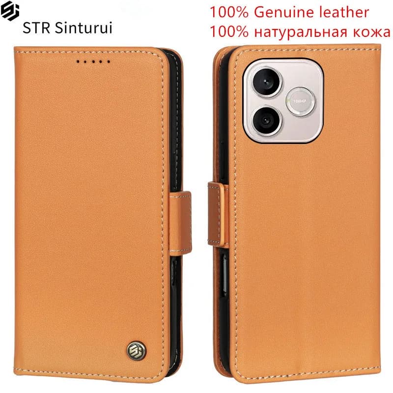 Custodia a portafoglio in vera pelle Nappa con slot per carte per Honor 600 500 400 300 Ultra Pro Lite, antiurto, a libro
