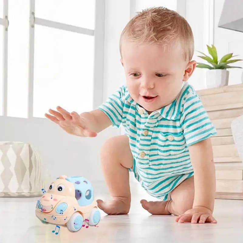 Push And Go Car Fun Camion giocattolo interattivi per bambini Giochi per bambini Giocattoli da viaggio Parti mobili Design Giocattolo alimentato ad attrito per
