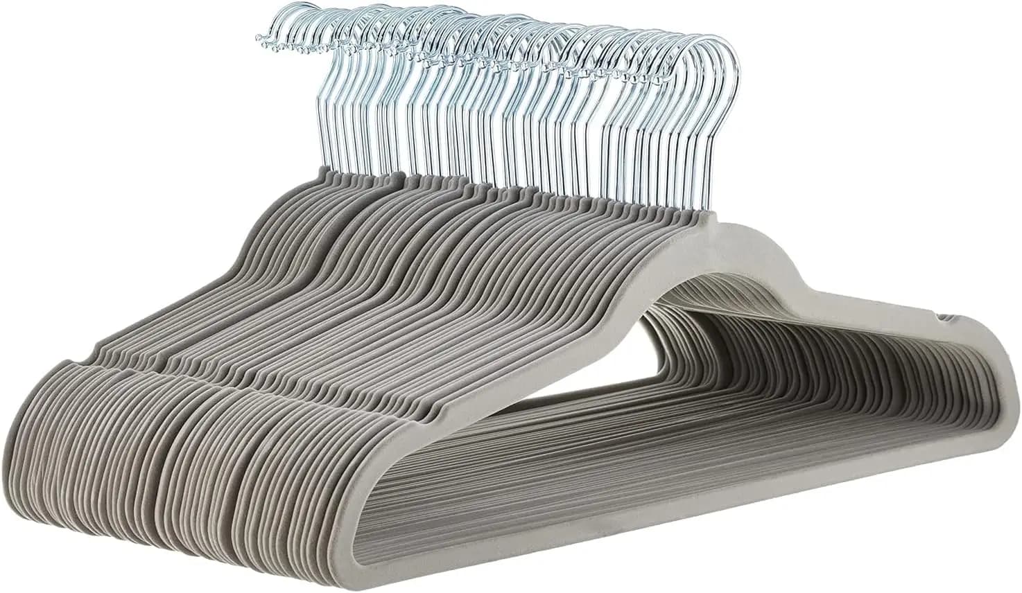 Anti-slip Velvet Space Protector, Cabinet, Grey/Silver, Pack of 50