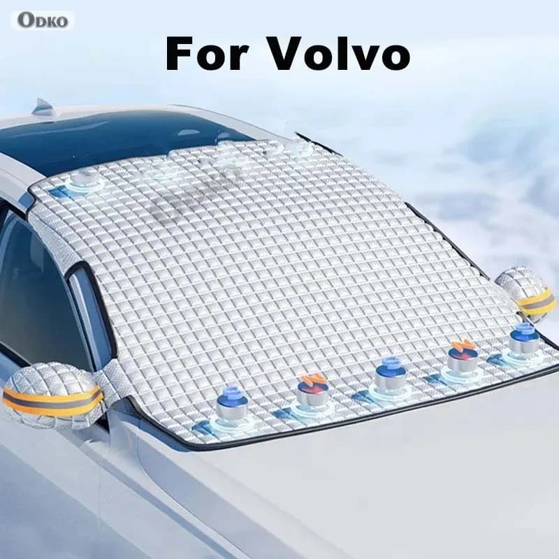 Per Volvo XC60 2018 2019 2020 2021 2022 2023 Copertura Magnetica Extra Spessa Anti-Gelo per Auto, Protezione Parabrezza e Parasole