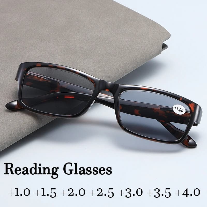 Occhiali da sole da lettura UV per esterni di nuova tendenza Occhiali da presbite da uomo unisex da donna Occhiali da vista da lontano con prescrizione ottica finita
