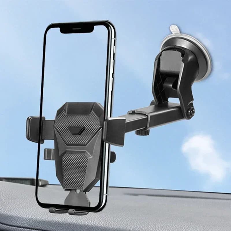 NUOVO supporto universale per telefono da auto con ventosa 360 ° Staffa di supporto per celle mobili per cruscotto auto per parabrezza per iPhone Samsung Xiaomi