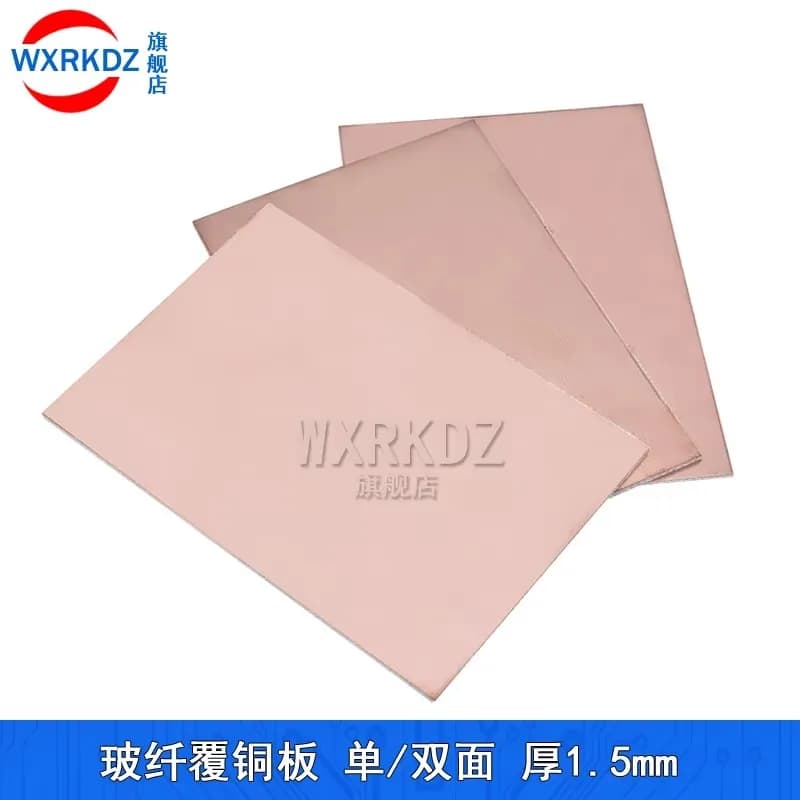 10x15 10*15 CM FR4 PCB Double Side Coated Copper Plate PCB DIY Kit Laminated Circuit for Arduino 100*150mm