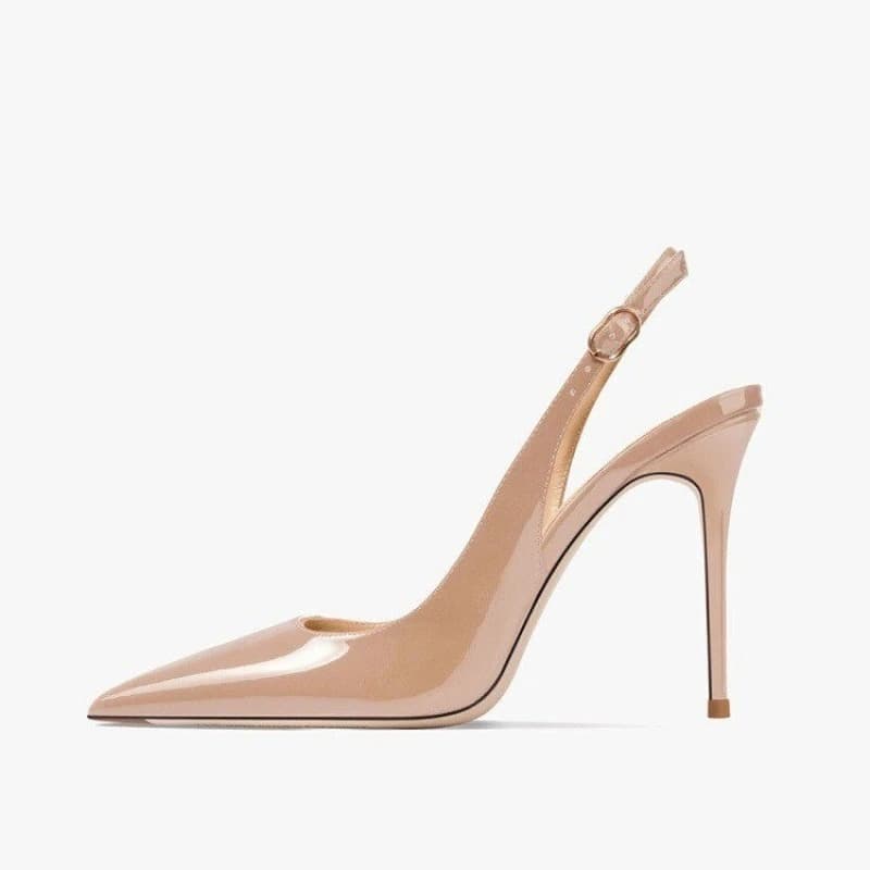 Women's Casual Sandals with High Heel 10 cm, New Summer Models 2026 with Buckle, Closed Toe, Open Heel, for Festivals and Events - Zapatillas Mujer