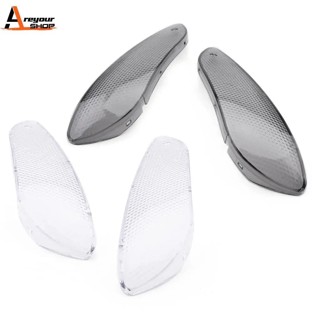 Areyourshop per BMW K1200LT 1999-2007 Anteriori Indicatori di direzione lens K 1200 LT Chiaro Fumo Del Motociclo copre