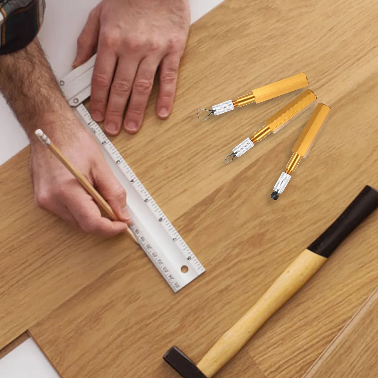 Nuovo Kit di Utensili per Taglio e Raschiatura in Lega di Alluminio 2026 per Saldatura di Angoli e Bordi in PVC Vinilico, Strumenti da Costruzione e Parti per Raschietti
