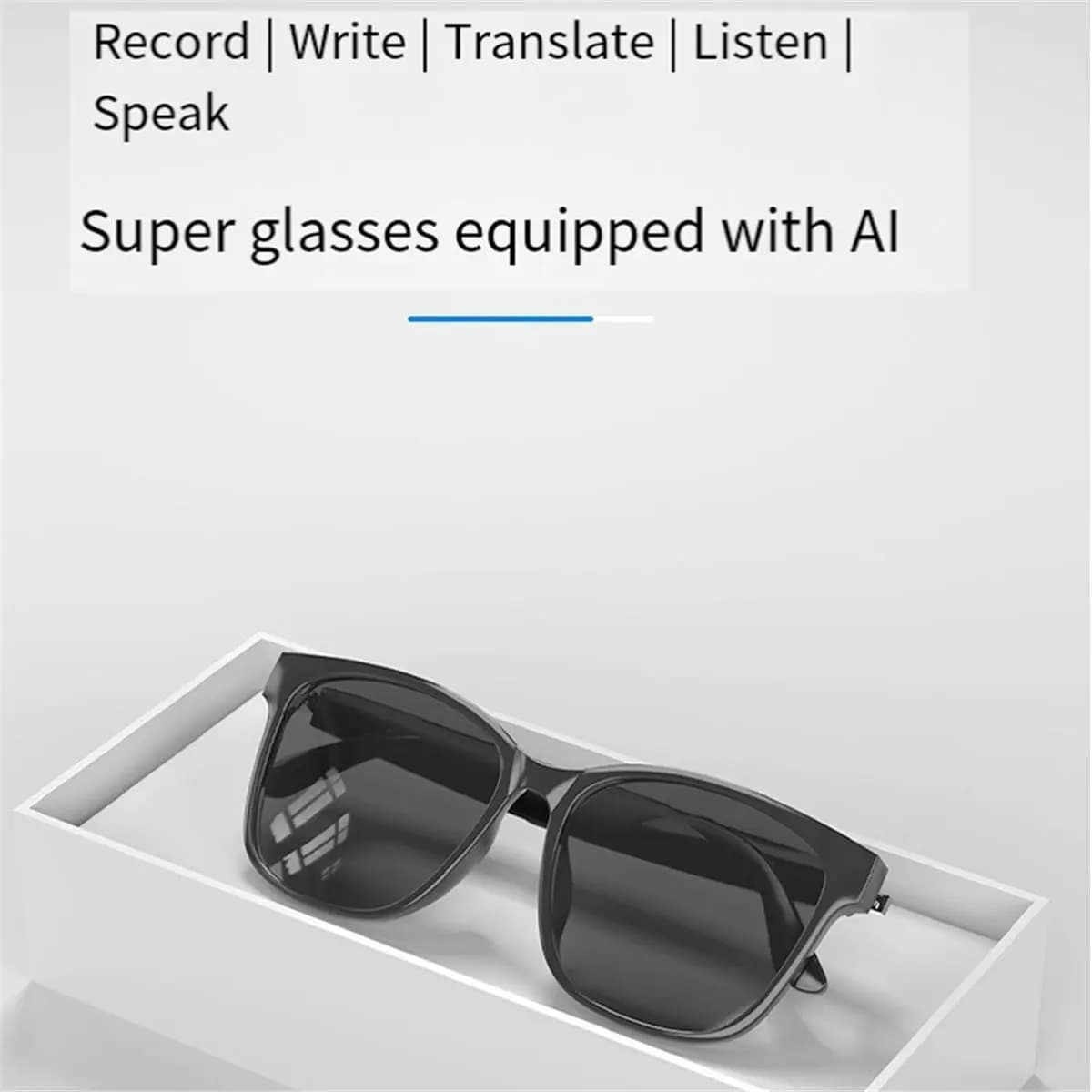[Day Sale] GL2 Smart Bluetooth Glasses Music Earphones Call Sunglasses Smart BT Glasses Night Vision Sunglasses Transparent