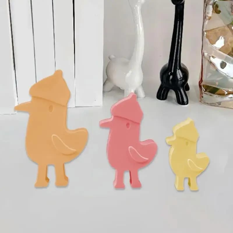 E8BD Bird Statue Silicone Molds Epoxy Resin Molds for Candle Soap Making Fondant Chocolate Mould Baking Tool
