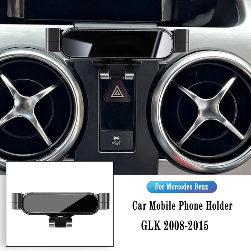 Supporto per telefono da auto per Mercedes Benz GLK supporto per presa d'aria staffa per lo Styling dell'auto supporto magnetico GPS supporto girevole accessori mobili