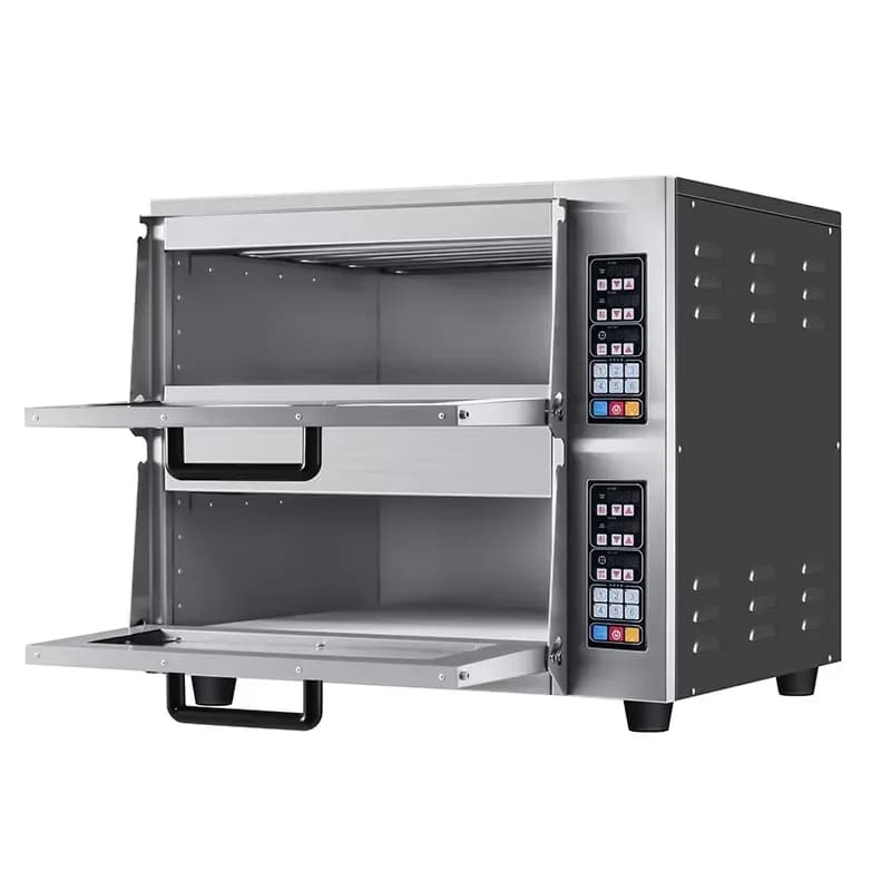 CP03 Single-Deck Pizza Oven Computer-Controlled Temperature Stone- Electric