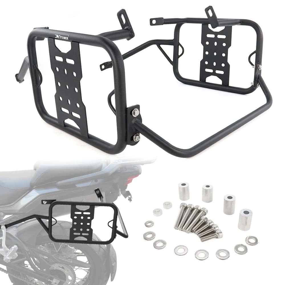 Misura Per Benelli TRK 502 X 2018 2019 2020 2021-2025 TRK502X Moto Borse laterali Rastrelliere Bisaccia Supporto Cremagliera Laterale Portapacchi