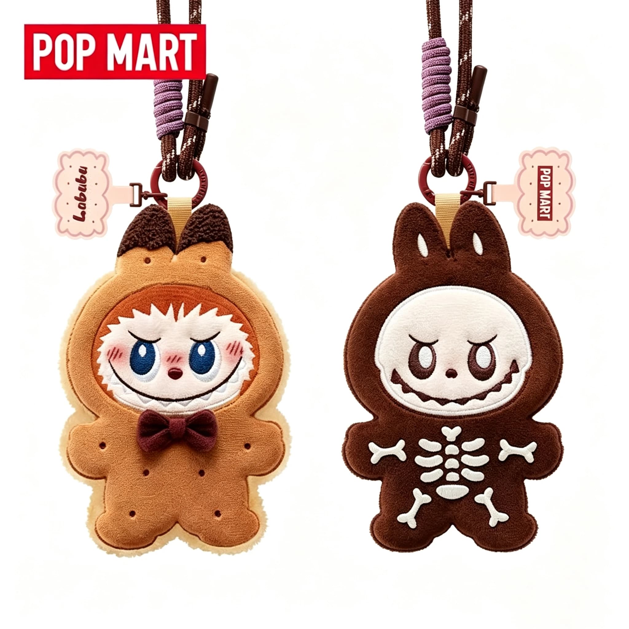 POP MART Spooky Bakehouse Series Labubu Cookie Mini Pack Twinkle Twinkle Headphone Case Mystery Box Genuine Blind Box Guess Toys
