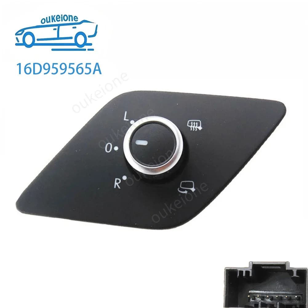 Specchio posteriore Interruttore Manopola di Controllo Pulsante Per VW Volkswagen Jetta MK6 2011 2012 2013 2014 16D959565A Accessori Auto 16D 959 565 A