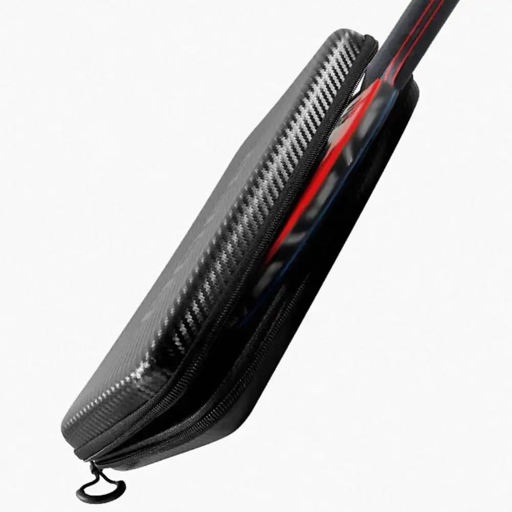 Borse per racchette da ping pong con guscio rigido Custodia protettiva antipolvere Borsa da ping pong Tracolla professionale