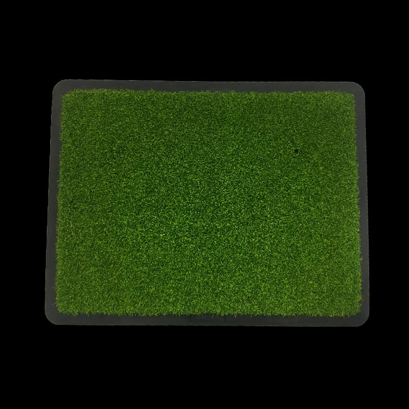 Tappetino da golf portatile 45x35x2,5 cm con base in gomma pesante Tappetino da golf portatile con tee per allenamento di golf indoor e outdoor