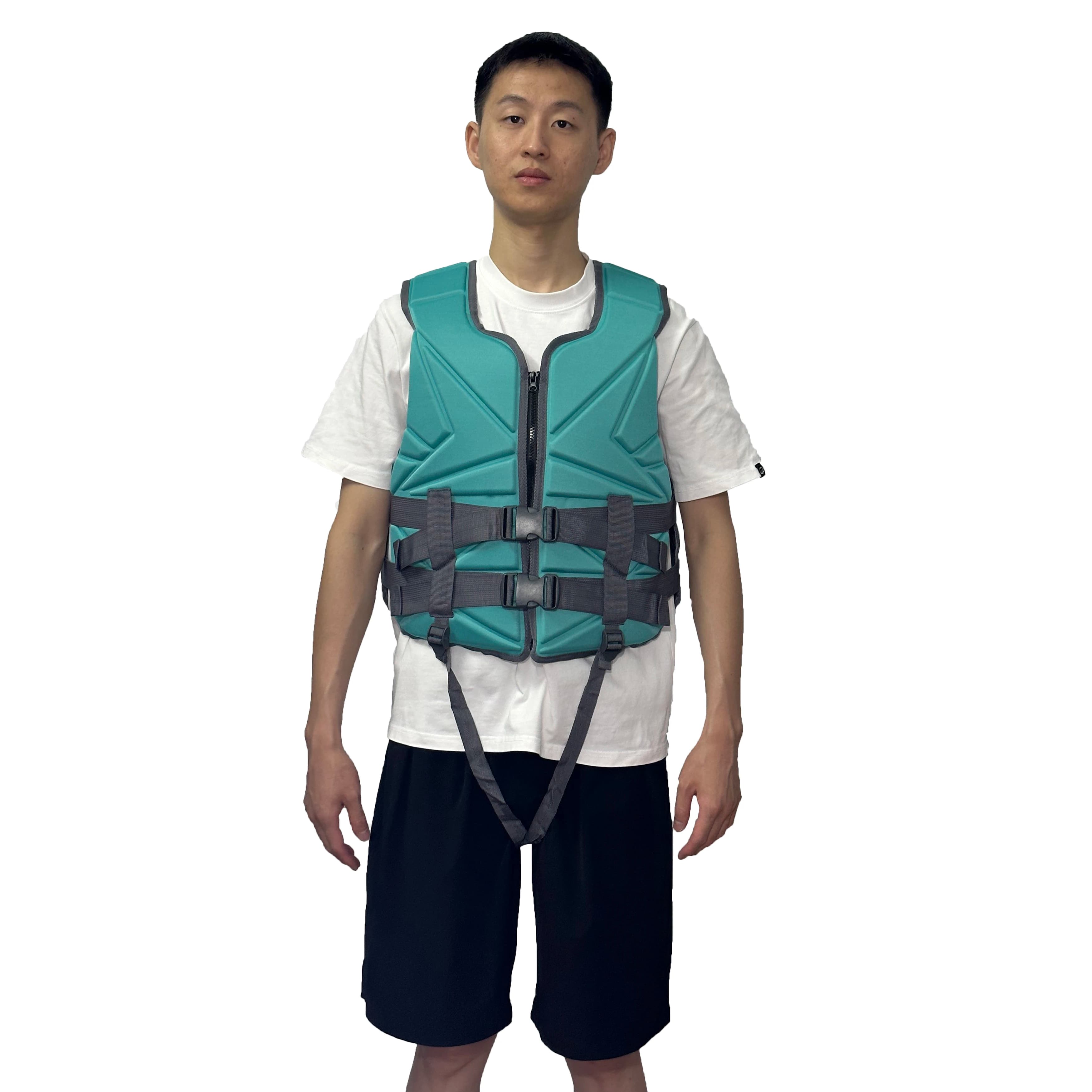 Giubbotto di Salvataggio Professionale in Neoprene, Giubbotto Galleggiante per Surf, Nuoto e Attività Acquatiche