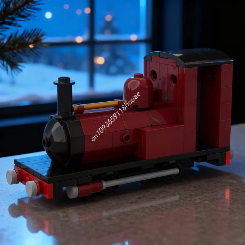 184 Pezzi MOC Modello di Treno Dolgoch, Blocchi da Costruzione, Architettura Fai-da-Te, Giocattoli Educativi Creativi, Regali di Natale per Bambini