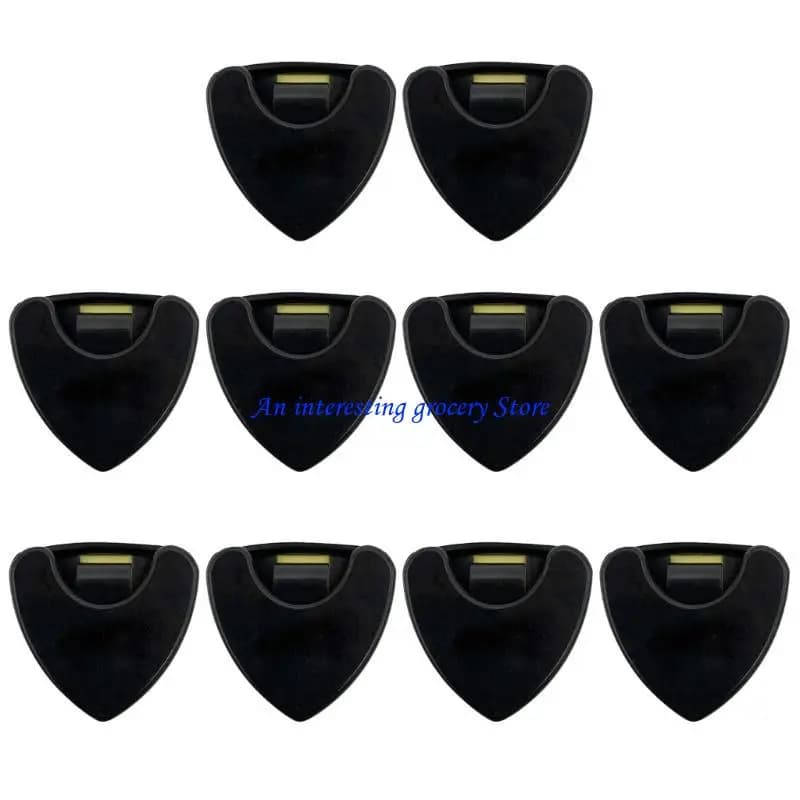 652D Custodia per plettri per chitarra da 10 pezzi Custodia sostitutiva per plettro per chitarra
