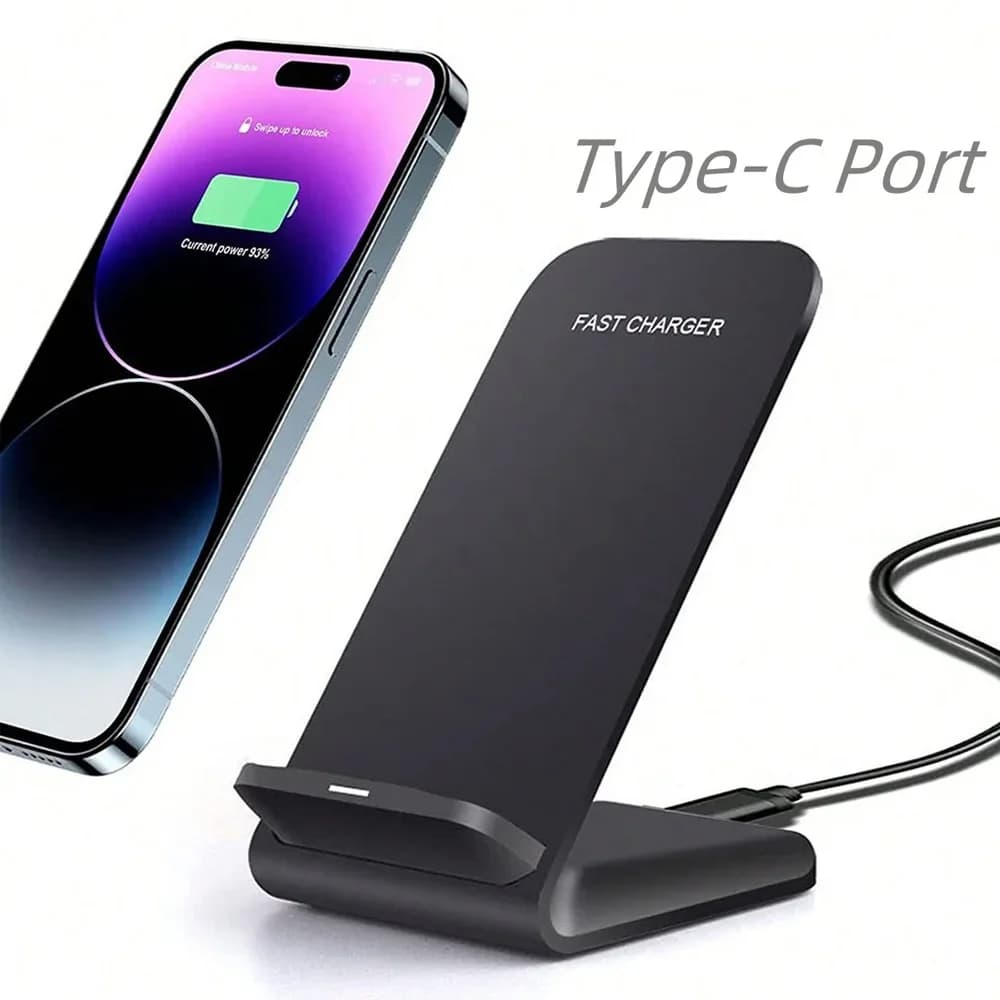 Caricatore Wireless 30W Veloce per Samsung S26-S21 Ultra, Supporto di Ricarica Rapida per iPhone 17-12Pro Max, Xiaomi 17 14
