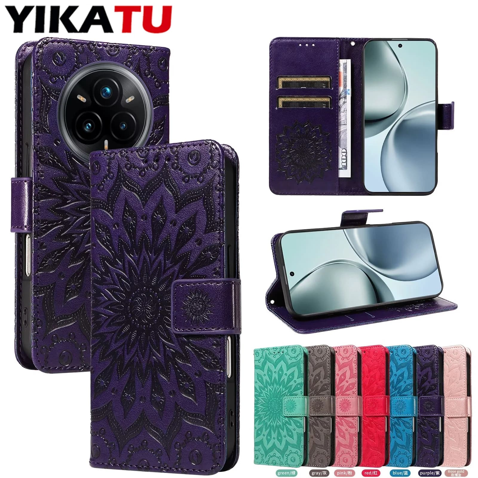 Wallet case for OPPO A57S A57S A57 2022 A55 A54S A54 A98 A96 A95 A94 A93 4G A92S A80 5G A79 A78 A77 A76 A73 2020 A72 A60 A58