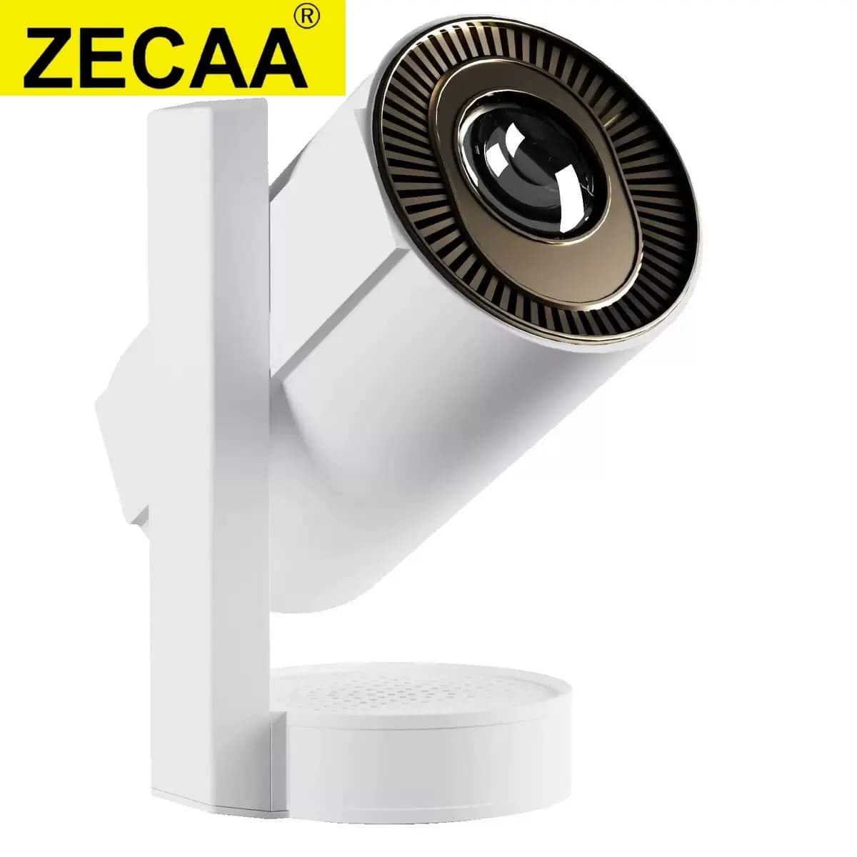 ZECAA Full HD 720P 150 ANSI 4K 2.4G + 5G Dual Band WiFi 6 Android 13 Proiettore portatile Bluetooth 5.4 Smart Home Proiettore intelligente