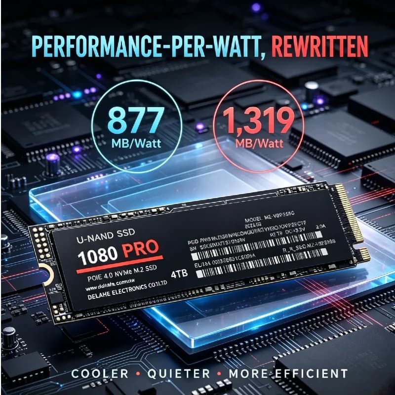 Original 1080PRO NEW M.2 NVMe PCIe 4.0 Solid State Drive Up to 7450MB/s Internal SSD High Speed For Laptop Desktop System Disk