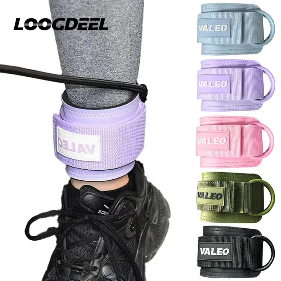 1 pz cinturini alla caviglia fitness supporto per il piede regolabile strumento sportivo per yoga donna uomo polsini tutore per allenamento del piede gamba imbottito alla caviglia