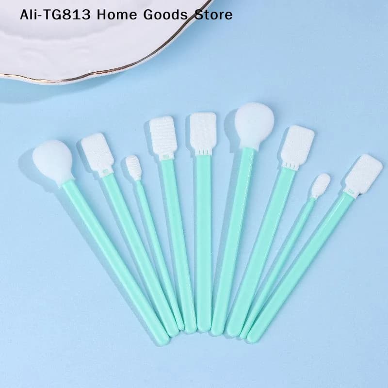 [TG813] 100 Pezzi Strumenti di Pulizia: Tamponi in Cotone Senza Polvere, Salviette per Testine Inkjet e Bastoncini per la Pulizia dello Schermo per Stampanti