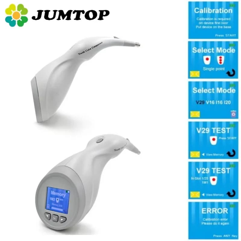 JUMTOP Digital Dental Shading Guide Color photoelectric comparator Teeth whitening machine Color gauge equipment for dentist