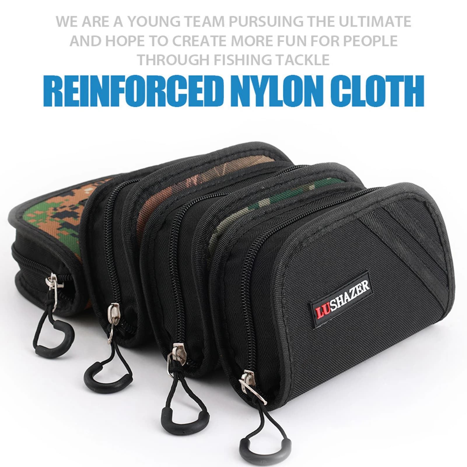 Waterproof Fishing Equipment Bag EVA Fishing Escape Protective Bag Portable Outdoor Fishing Storage Box for reel with hook for bait Luya