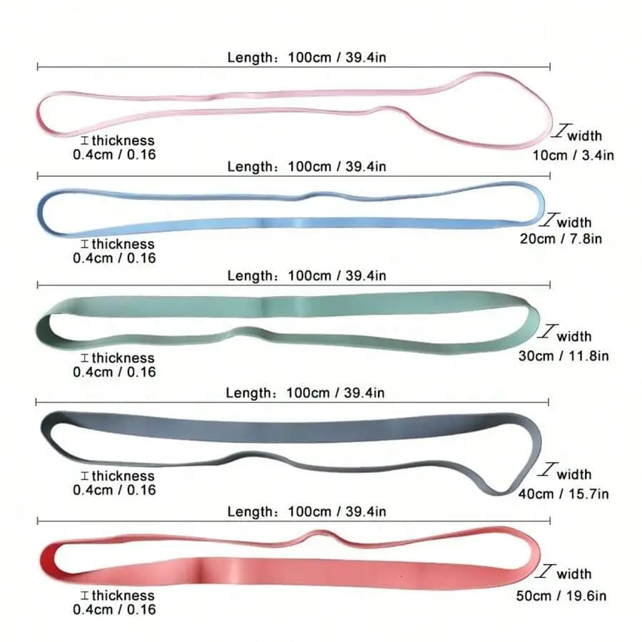Extra Long TPE Stretcher for Pull-Up and Fitness Care