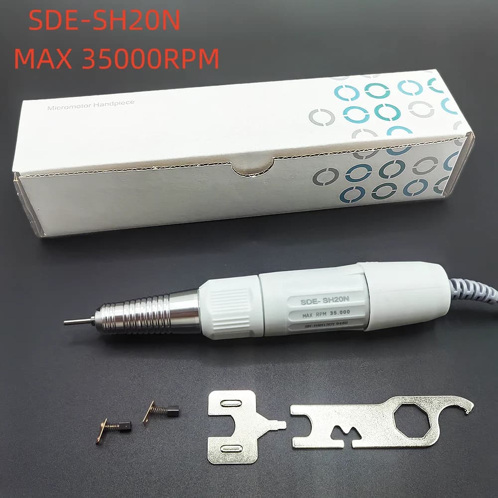 Penna per trapano elettrico per unghie 35K SDE SH20N Manipolo per manicure Fresatura per forte 210 207b Marathon Lucidatrice per unghie Maniglia strumento