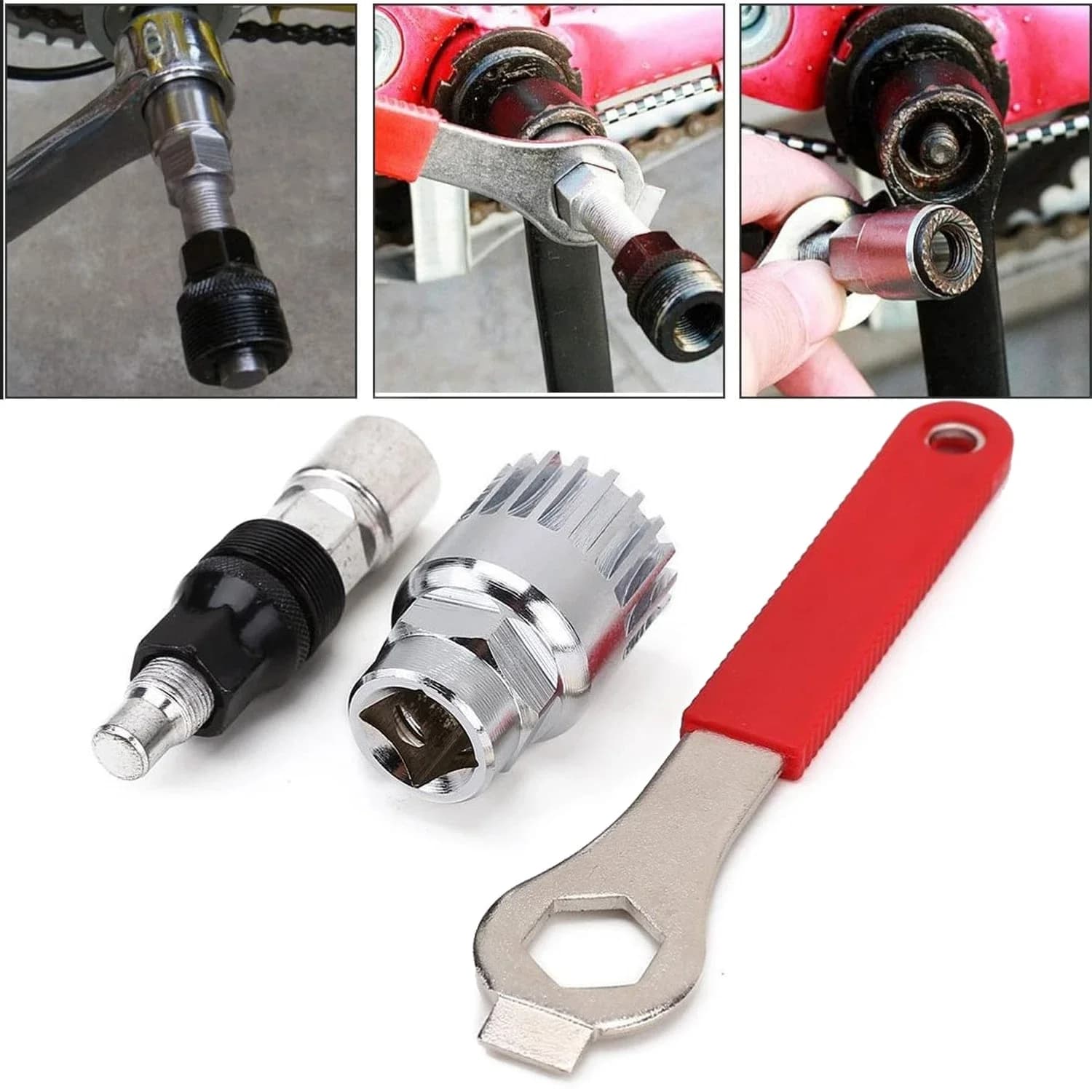 Professional Bicycle Crank Extractor Bottom Bracket Remover Spanner Repair Tool Cycling Repair Tool