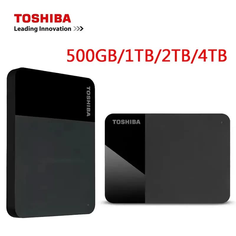 Hard Disk Esterno Portatile Canvio Ready B3 USB 3.0 - Per Toshiba 4TB 2TB 1TB Disco Rigido da 2,5 Pollici per Laptop Mac/Android