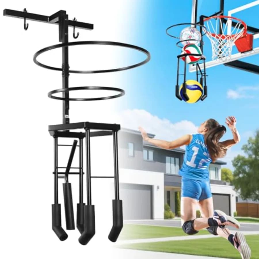 Attrezzatura Multifunzionale Automatica per Allenamento di Pallavolo, Trainer per Servizio e Colpo di Pallavolo