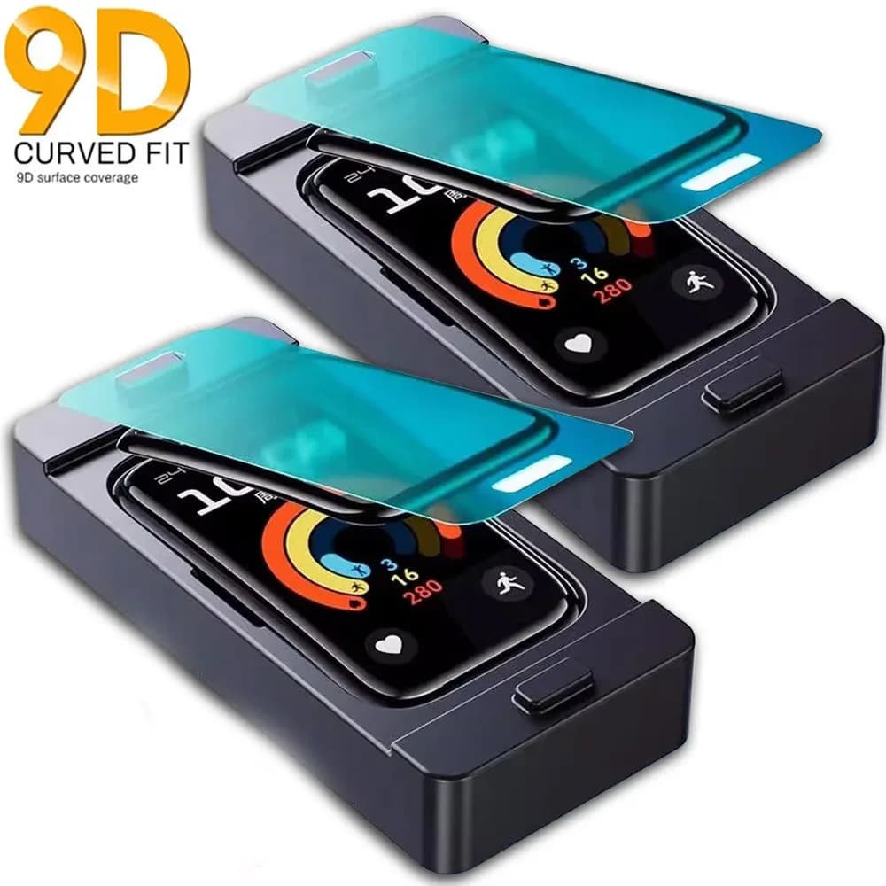 Flexible Screen Protector for Huawei Band 8/9/10 HD Transparent scratch-resistant smartwatch film with easy installation kit accessories