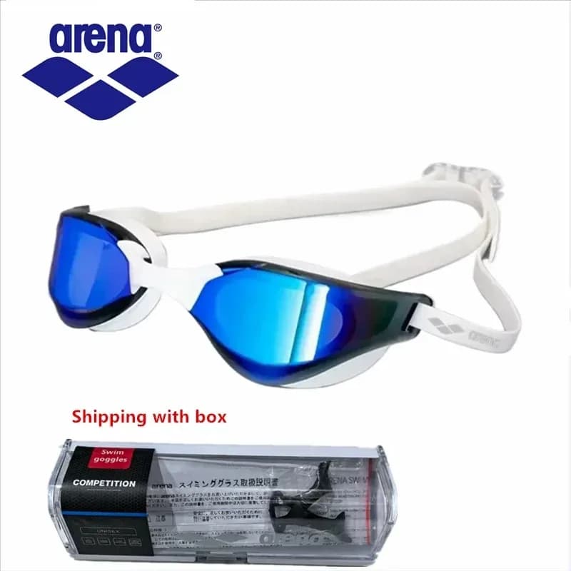 ARENA Professional Adult Anti Fog Swimming Goggles for Men and Women, Waterproof and Adjustable UV Protective Glasses