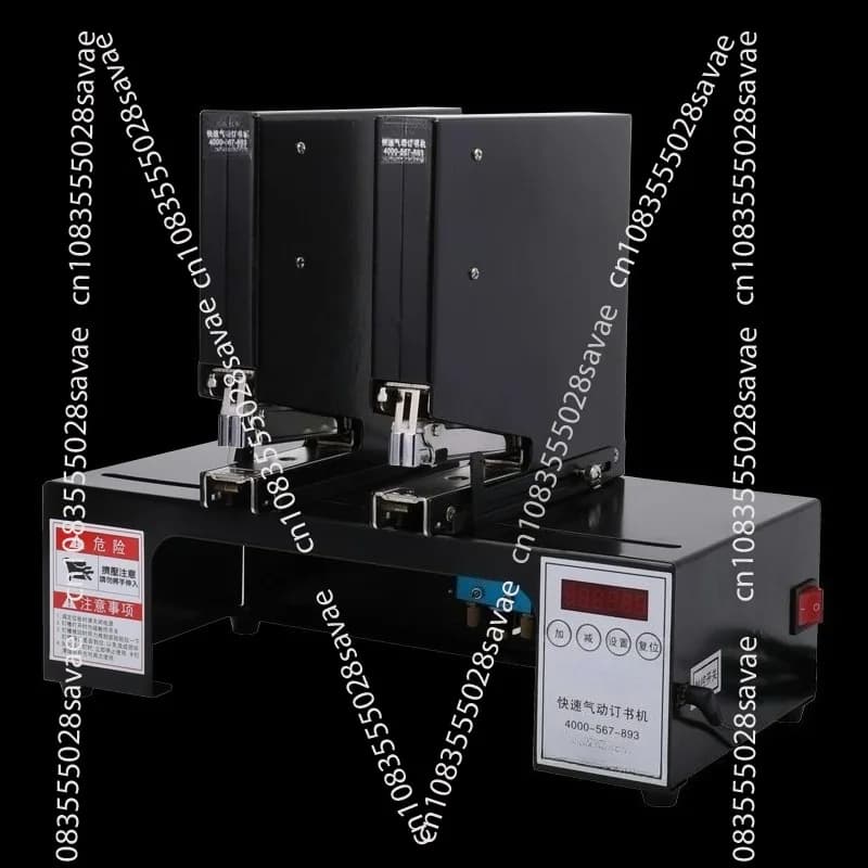Graffettatrice Pneumatica a Controllo Touch - Doppia Testa, Tripla Testa, Protezione Automatica della Testa di Perforazione