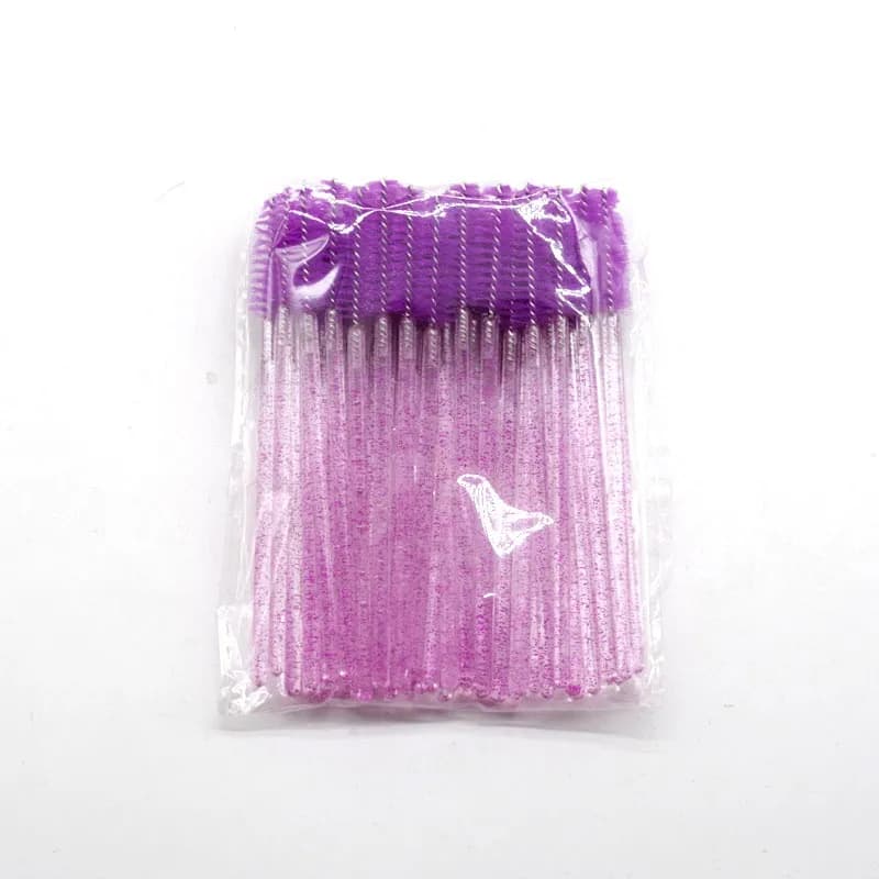Wholesale 100/500/1000pcs Eyelash Brush Lash Eye Beauty Tools Disposable Mascara Wands Extension Colorful Spoolies for Eyebrow