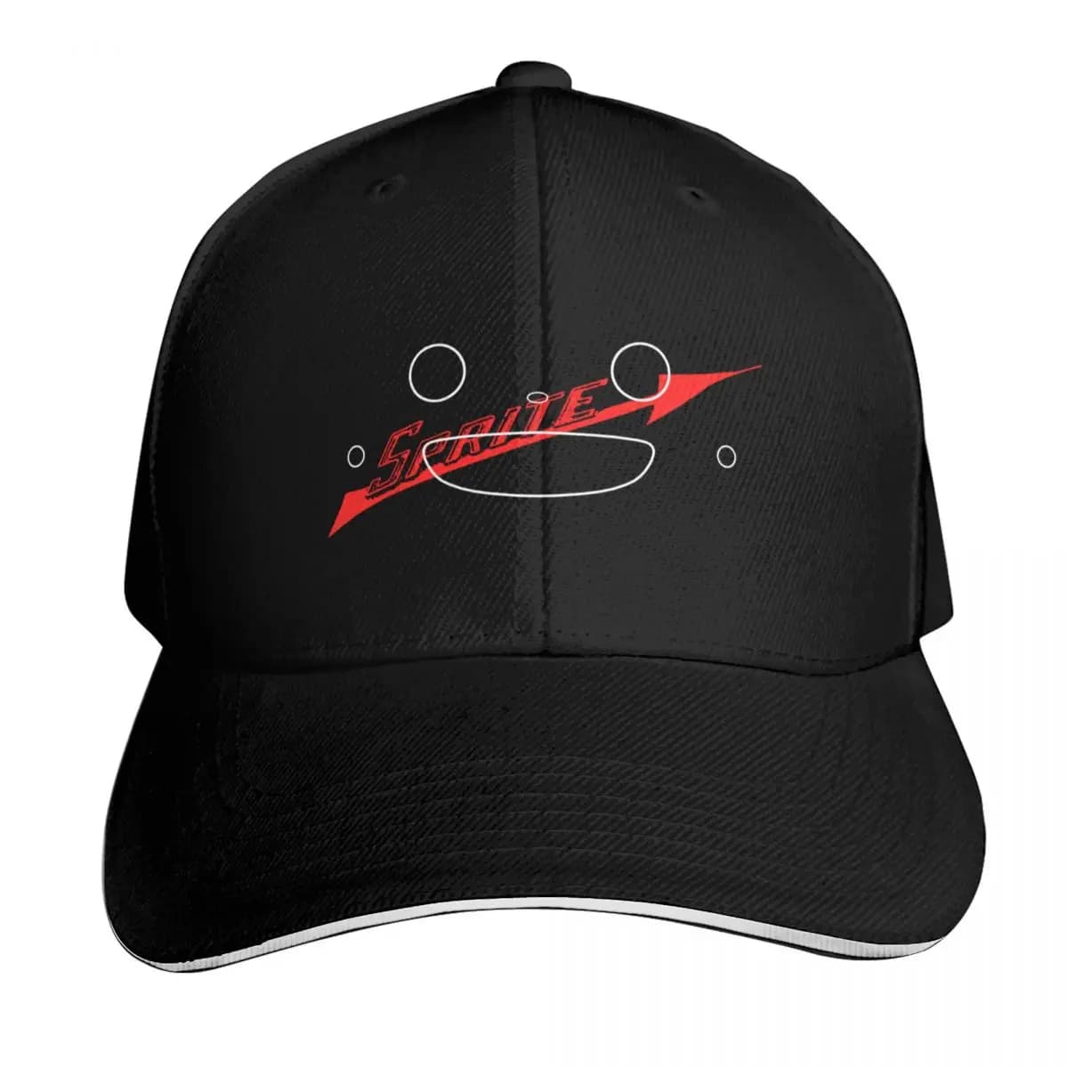 Austin-Healey frogeye Sprite British classic car minimalist grille and emblem Baseball Cap Sun Cap Unique hats Mens Hats Women's