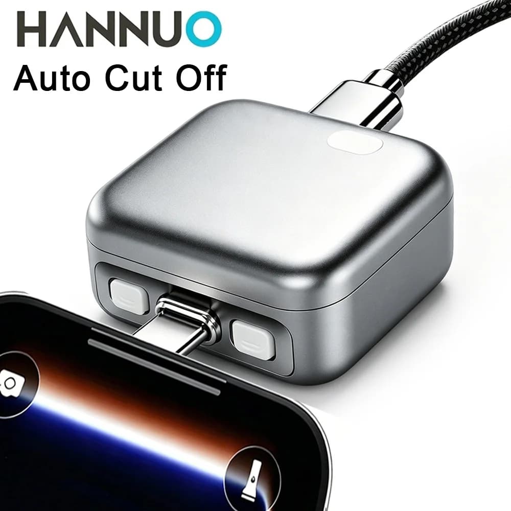 HANNUO 140W Fast Charging Power Disconnector Charge Auto Pop Separator for Mobile Phone Tablet Smart Full Charge Auto Pop Up USB