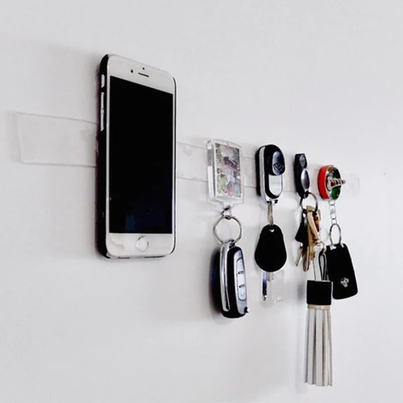 Nastro biadesivo Nano multifunzionale supporto per spazzolino senza tracce nastri riutilizzabili supporti per forniture accessori per il bagno